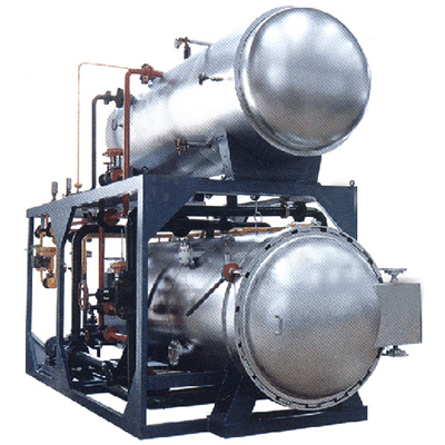 Hot water rotary sterilizer