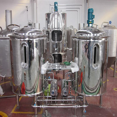Large scale home brewed beer equipment